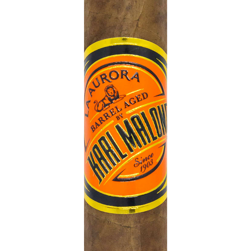 La Aurora Barrel Aged by Karl Malone cigar
