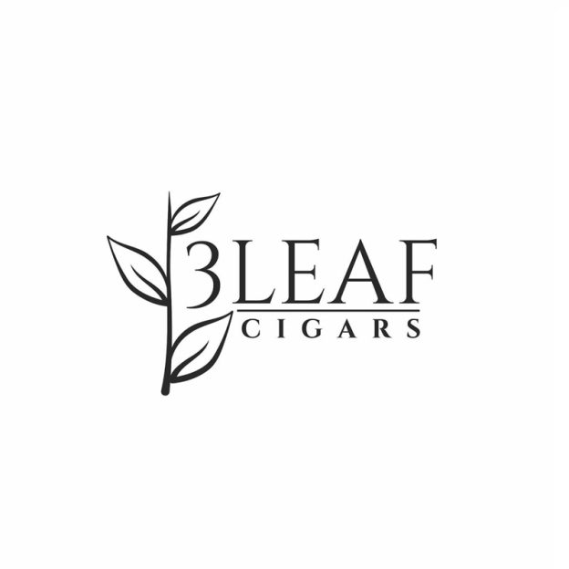 3 LEAF Cigars logo